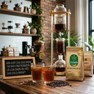 Cold Brew Bằng Hạt Fine Robusta: Xu Hướng Thay Thế Arabica Đắt Đỏ 3 1.1